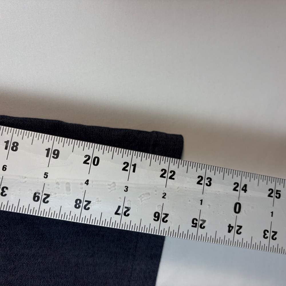AnyBody Womens Dark Wash Straight Leg Denim Pants Blue Patch Pockets Size 10 - Picture 6 of 10